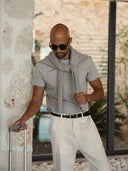 T-shirt base logo Gray