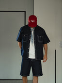 Short Sleeve Denim Shirt
