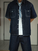 Short Sleeve Denim Shirt