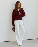 Sweter na zamek 