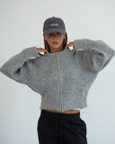 Sweter na zamek 