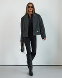 Cropped Pistachio Coat