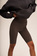 Ribbed Longline Cycling Shorts