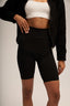 Ribbed Longline Cycling Shorts