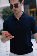 Monopolist Zip Polo Shirt