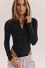 Kamerton zip-up bodysuit
