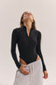Kamerton zip-up bodysuit