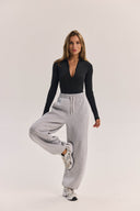 Kamerton zip-up bodysuit