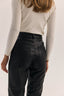 Choco leather pants