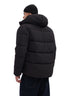 Short crinkle puffer jacket